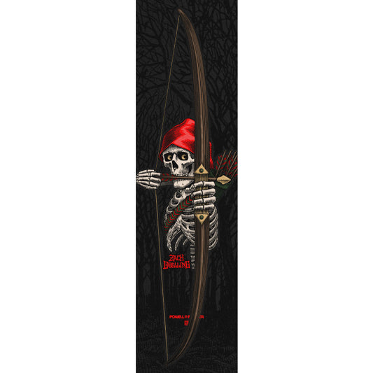 Powell Peralta - Zach Doelling Archer Grip Tape Sheet 9 x 33''