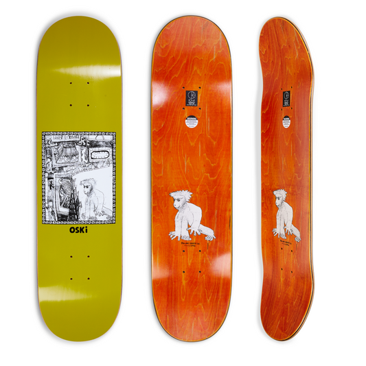 Polar - Oskar Rosenberg Gorilla King Deck 8.0" Olive
