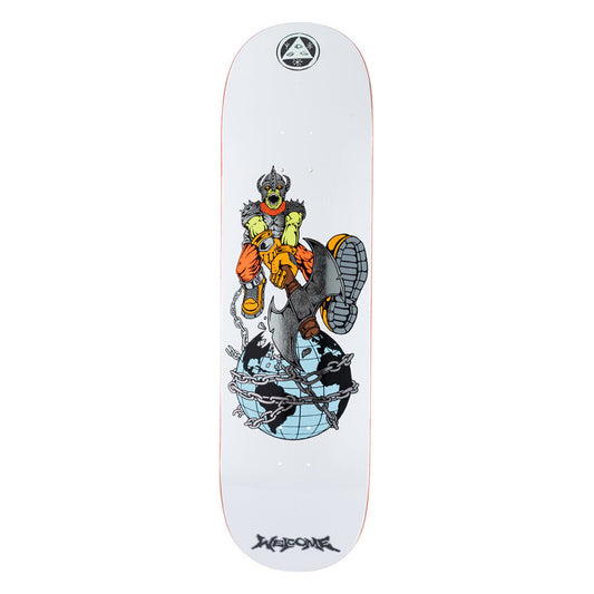 Welcome - Unchained On Evil Twin Deck 8.75'' White/Silver Foil