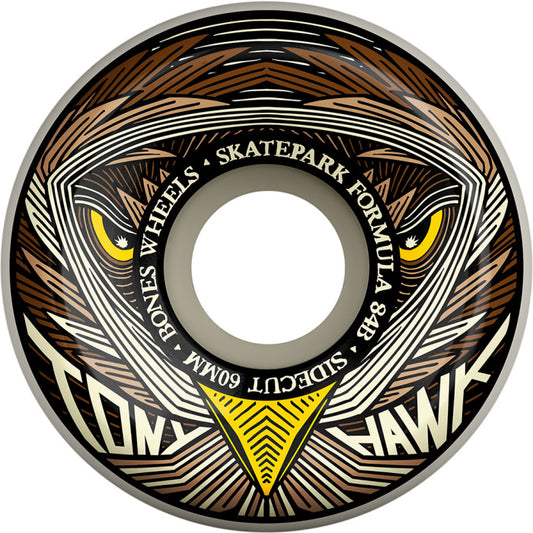 Bones - Pro SPF Wheels Hawk Night Hawk 60mm Sidecuts 84B