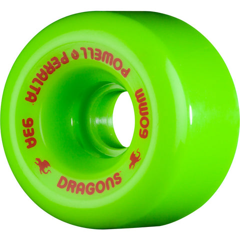 Powell Peralta - Dragon Formula Skateboard Wheels 60mm 93A Green