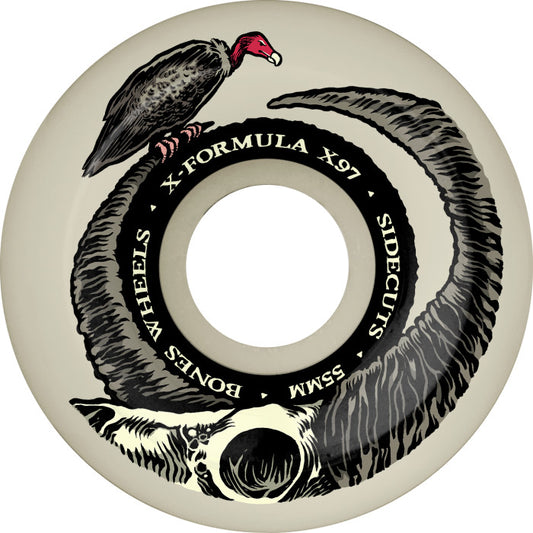 Bones - X-Formula Wheels Floor Horns 54mm V5 Sidecuts 97A