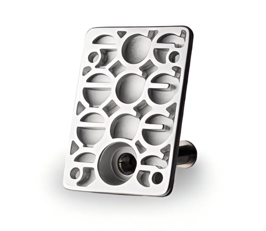 Ace - AF1 Inverted Hollowed Raw/Polished Baseplates (incl. bushings/washers)