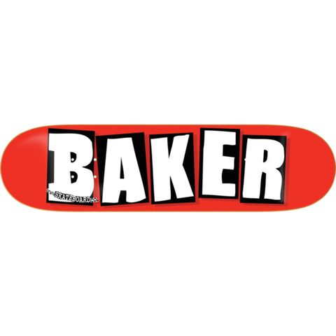 Baker - OG Logo Skateboard Deck White 8.625''