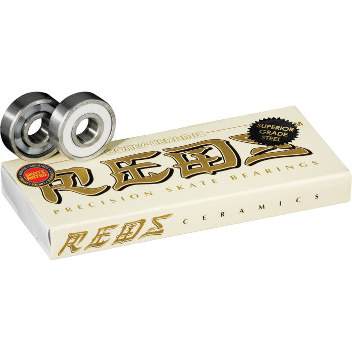 Bones Ceramic Reds bearings packet and bearings