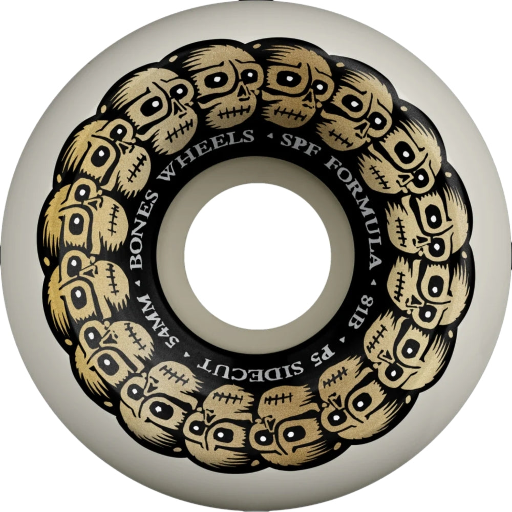 Bones - SPF Circle Skull Wheels 54mm Sidecuts 81B