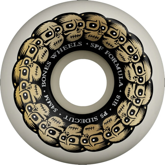 Bones - SPF Circle Skull Wheels 54mm Sidecuts 81B