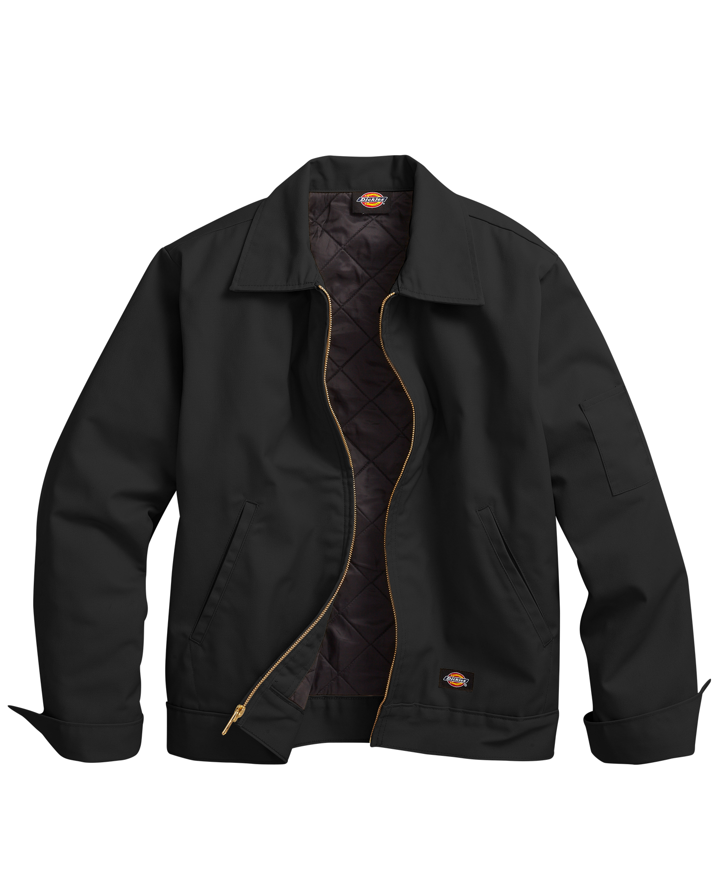 Dickies - Eisenhower Lined Zip Through Garage Jacket Black