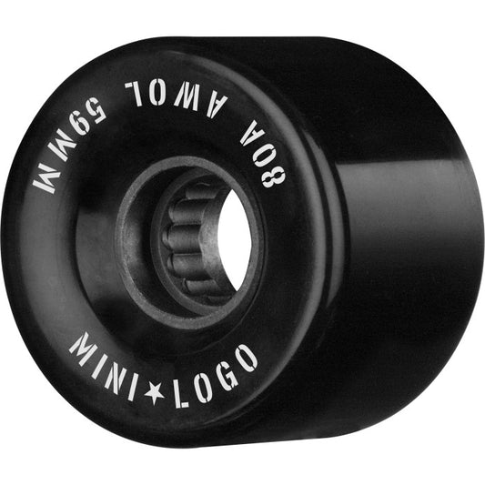 Mini Logo - AWOL Skateboard Wheels 59mm 80A Black