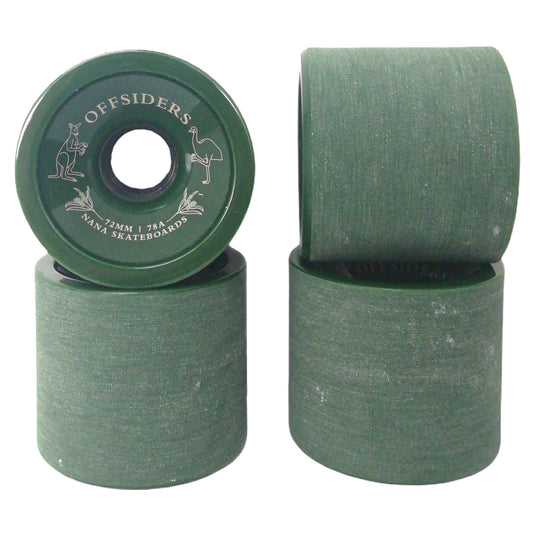 Nana - Offsiders Wheels 72mm 78a Green