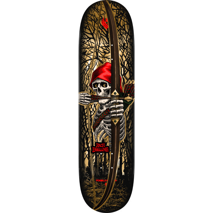 Powell Peralta - Pro Zach Doelling Archer Floght Deck Gold Foil 8.3''