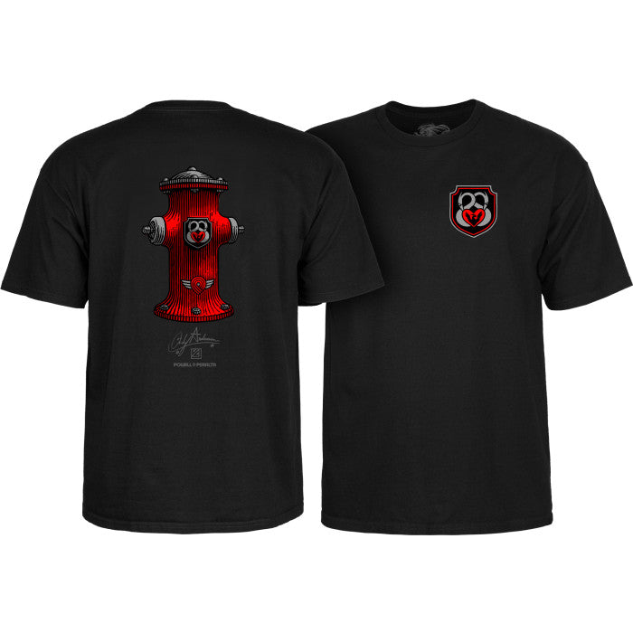 Powell Peralta - Andy Anderson Hydrant T-Shirt Black