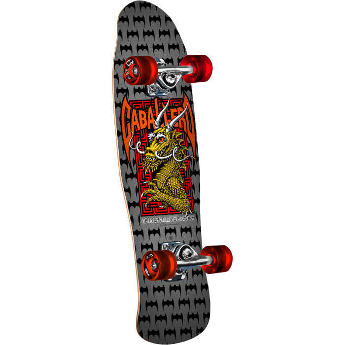 Powell Peralta - Mini Cab Dragon Complete Skateboard Silver 8 X 29.5''