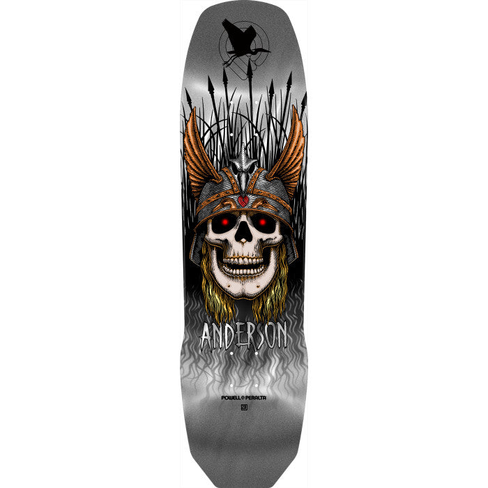 Powell Peralta - Pro Andy Anderson Heron 7-Ply Maple Deck Silver Foil 8.45''