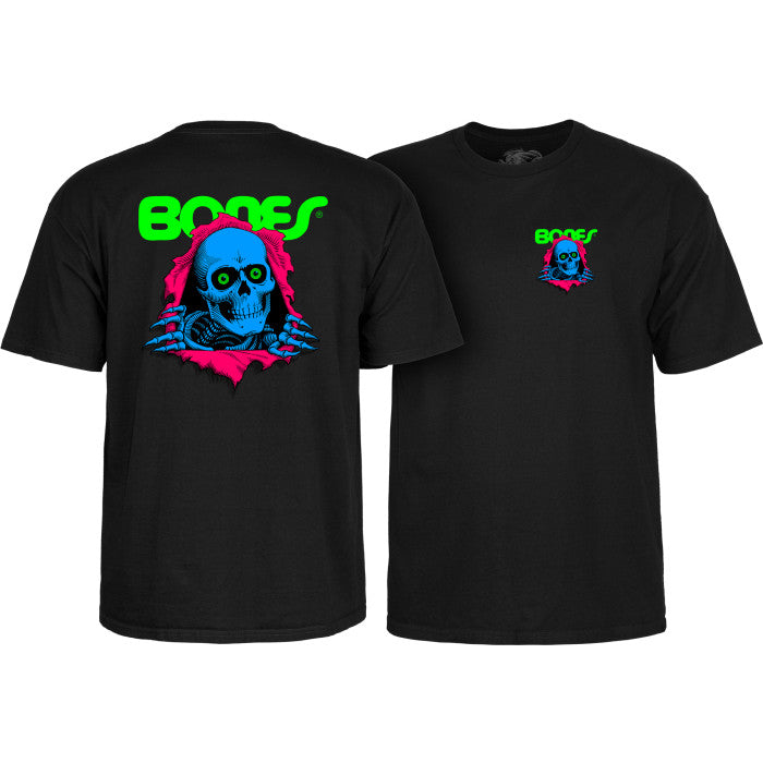 Powell Peralta - Ripper T-Shirt Blacklight Black