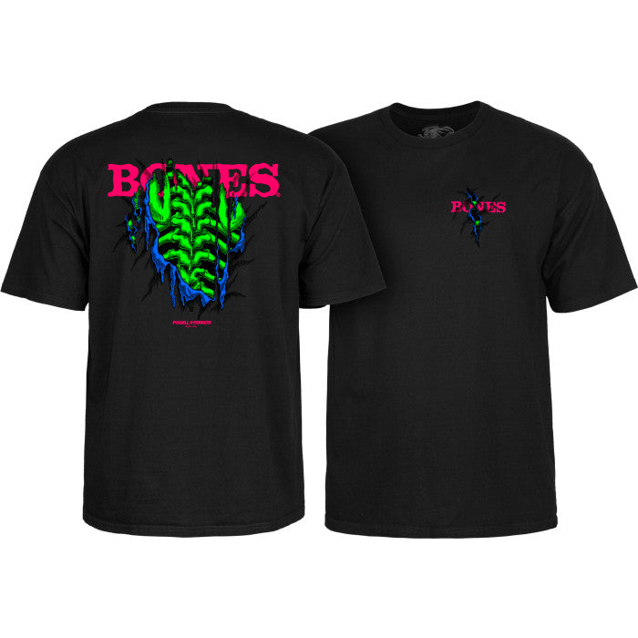 Powell Peralta - Shred T-Shirt Blacklight Black