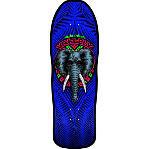 Powell Peralta - Vallely Elephant Skateboard Deck Blacklight