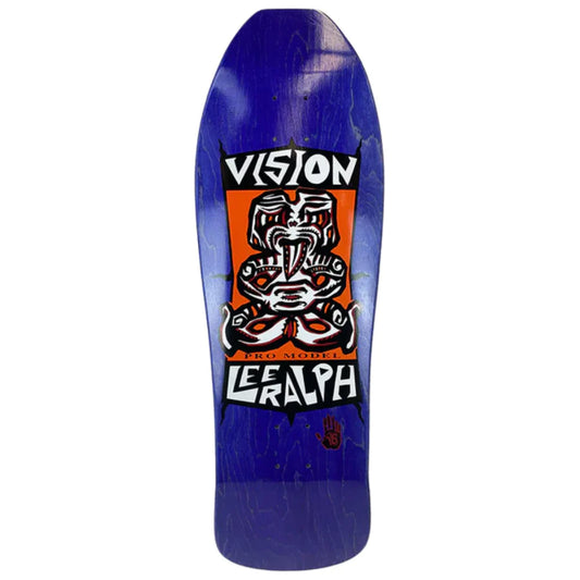 Vision - Lee Ralph Tiki Reissue Skateboard Deck Purple Stain