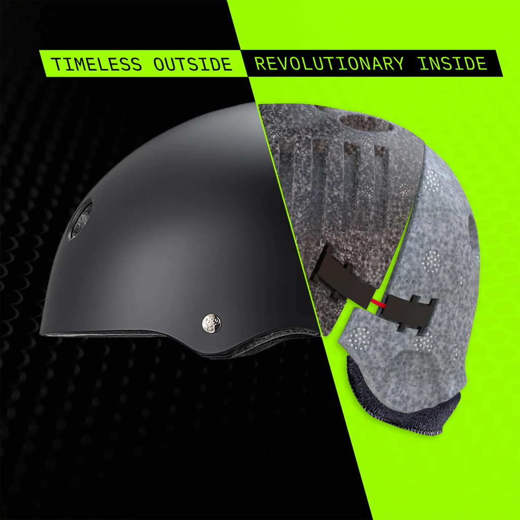 Triple Eight - Deep Cover Helmet Matte Black