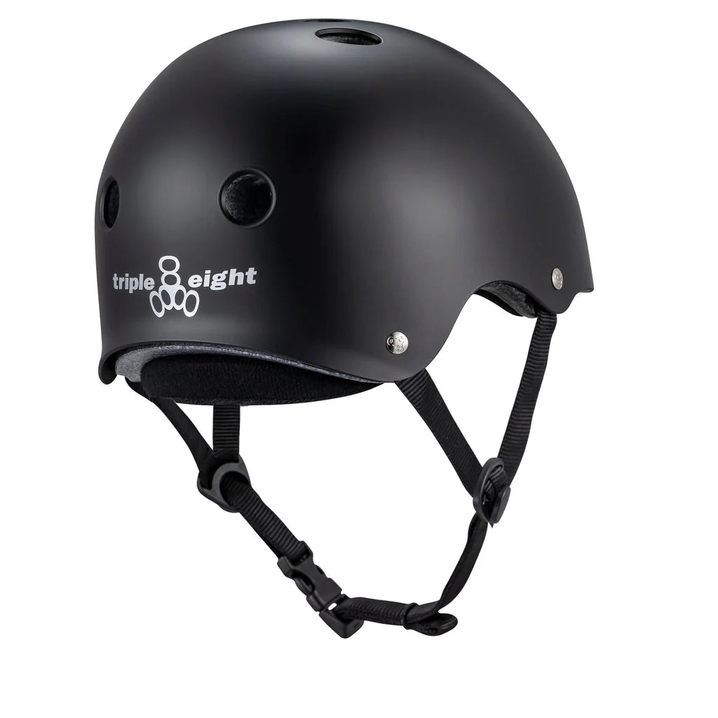 Triple Eight - Deep Cover Helmet Matte Black