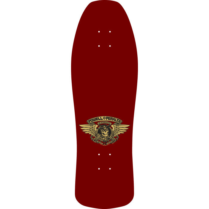 Powell Peralta - Ray Underhill Cross Reissue Deck Burgundy/Gold Foil