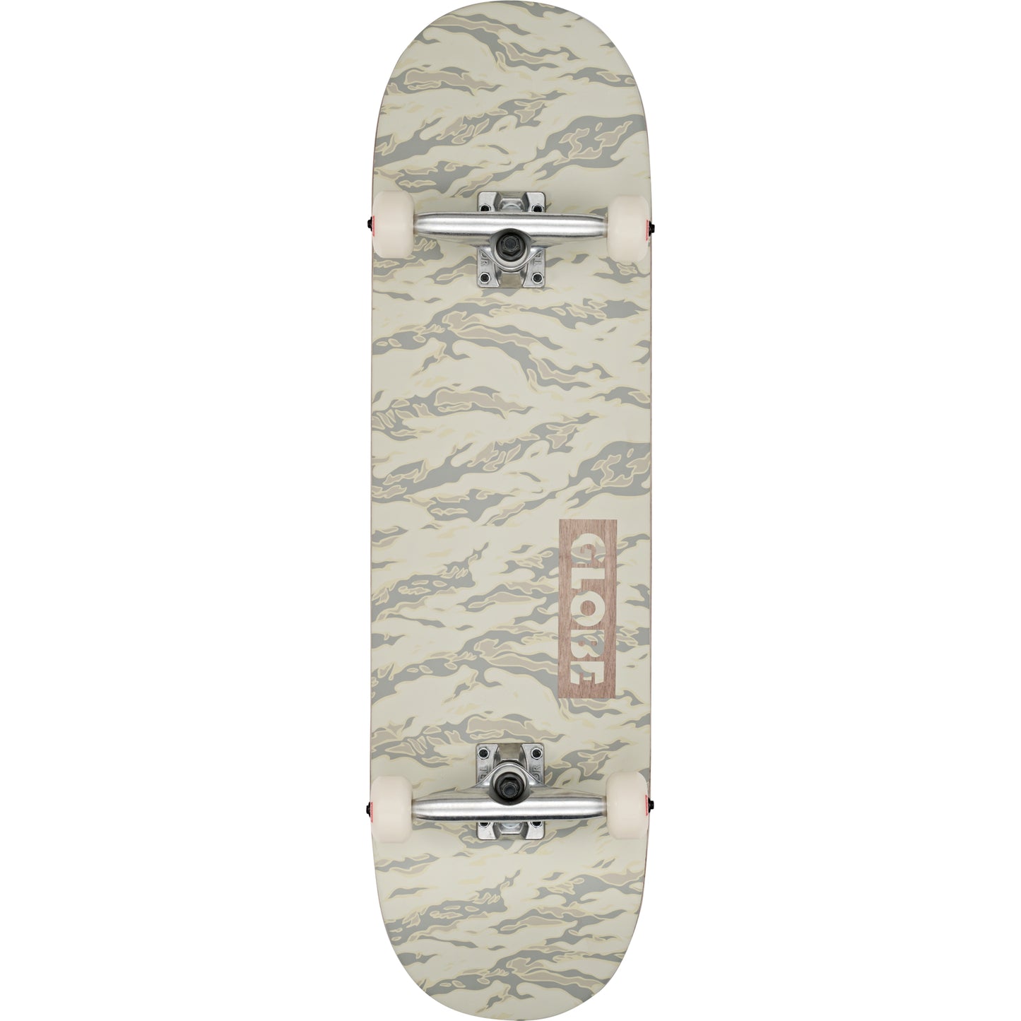 Globe - Goodstock Vintage White Camo Complete Skateboard 8.75''