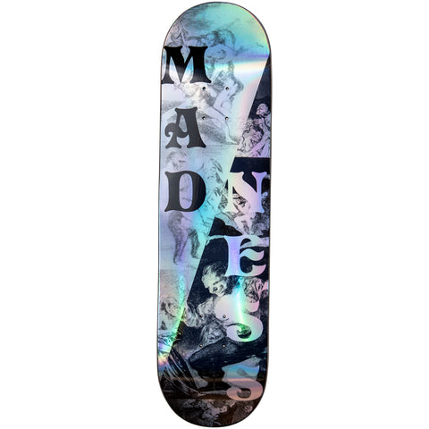 Madness - Split Overlap Holographic R7 Skateboard Deck 8.0''