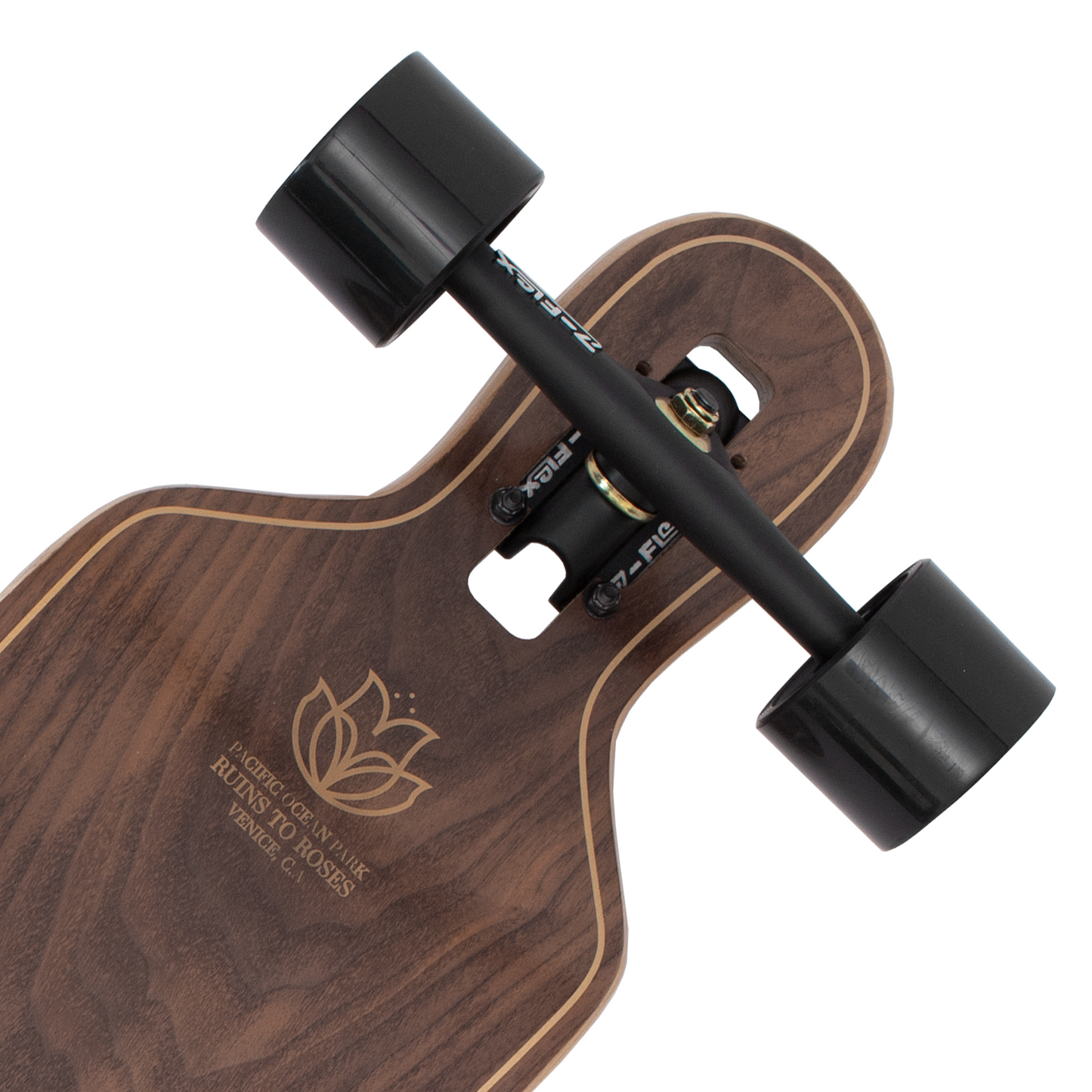 Z Flex - Ruins To Roses Drop Through Longboard Skateboard *IN STORE ONLY*