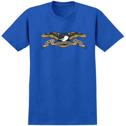 Anti Hero - Eagle Youth T-Shirt Royal Blue
