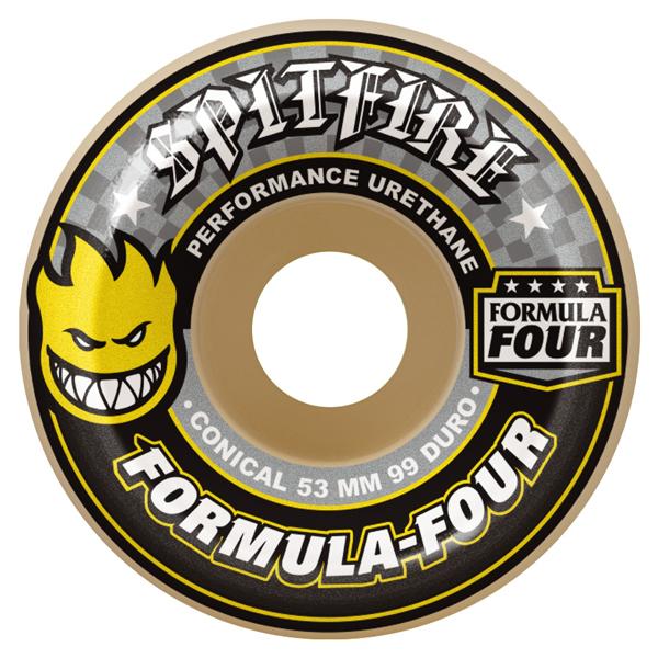 Spitfire - Formula Four Conical Skateboard Wheels 54mm 99a