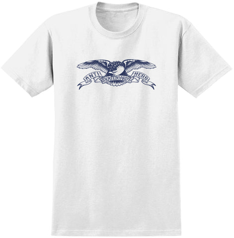 Anti Hero - Basic Eagle Youth T-Shirt (White/Navy)