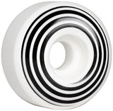 Hazard - Swirl CP Radial Skateboard Wheels White 55mm