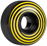 Hazard - Swirl CP Radial Black Skateboard Wheels 53mm
