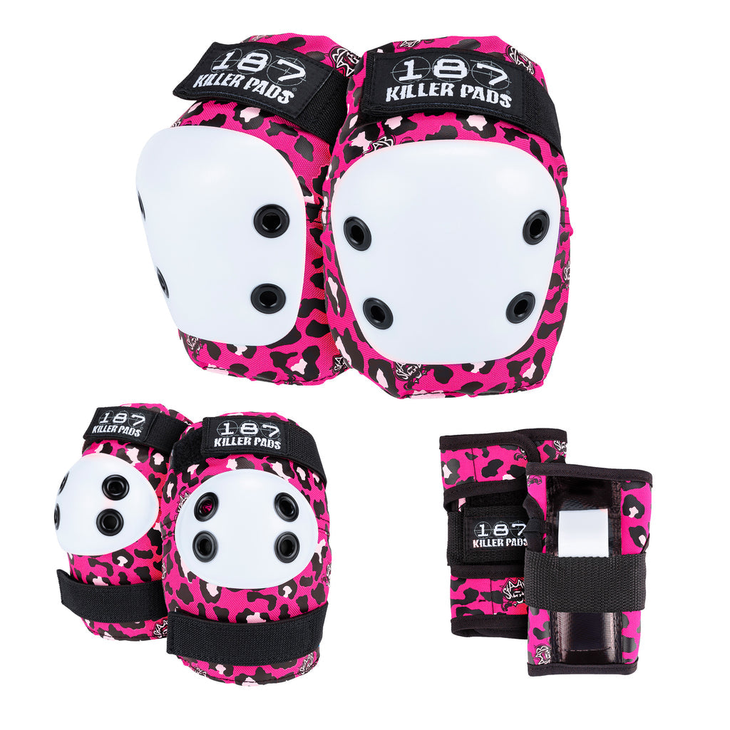 187 Killer Pads Junior 6 Pack Staab Pink