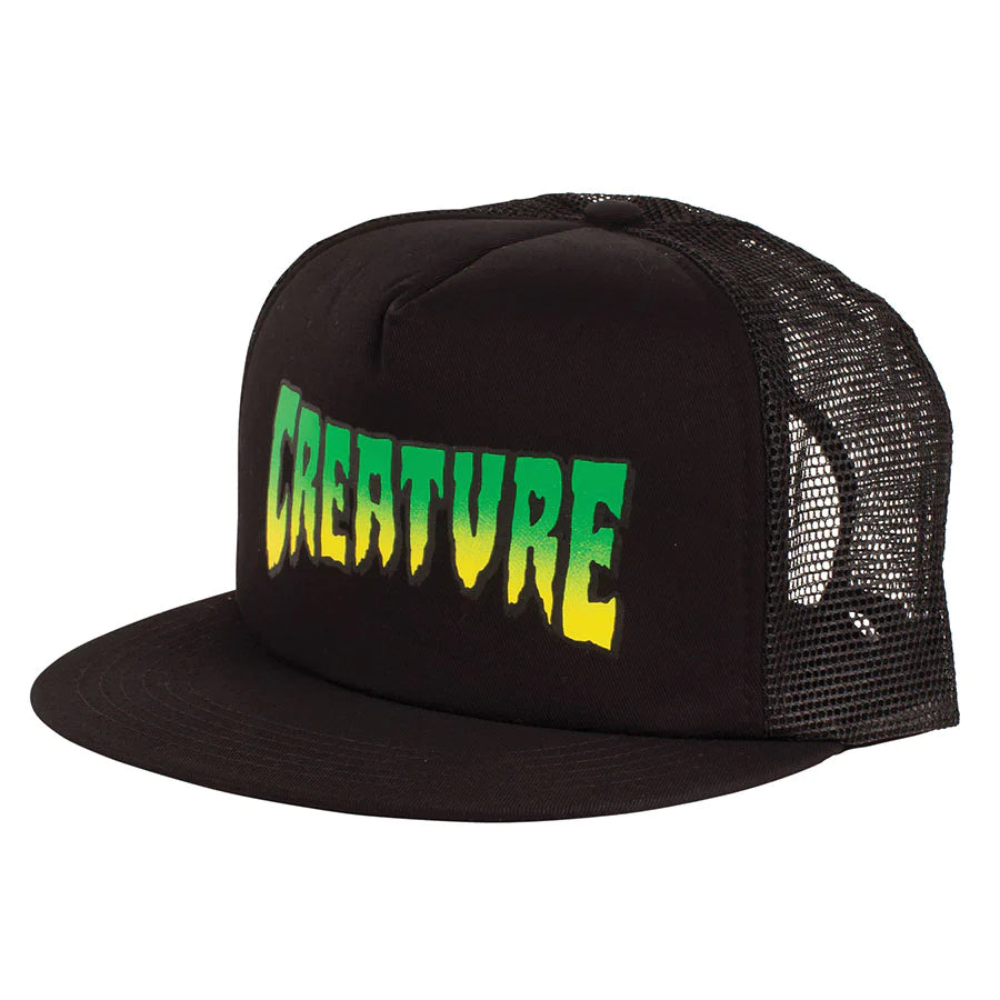 Creature - Logo Mesh Trucker Hat Black