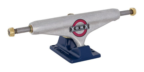 Independent - Forged Hollow Knox Silver/Blue Skateboard Trucks