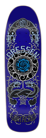 Santa Cruz - Dressen Rose Crew One Shaped Skateboard Deck