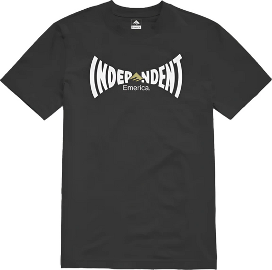 Emerica x Independent - Span T-Shirt Black