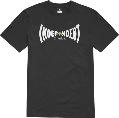 Emerica x Independent - Span T-Shirt Black