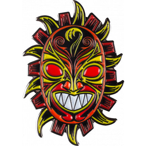 Powell Peralta - Guerrero Mask Lapel Pin Glow in the Dark Teeth