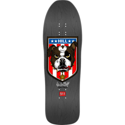 Powell Peralta - Frankie Hill Bull Dog Skateboard Deck Grey Stain