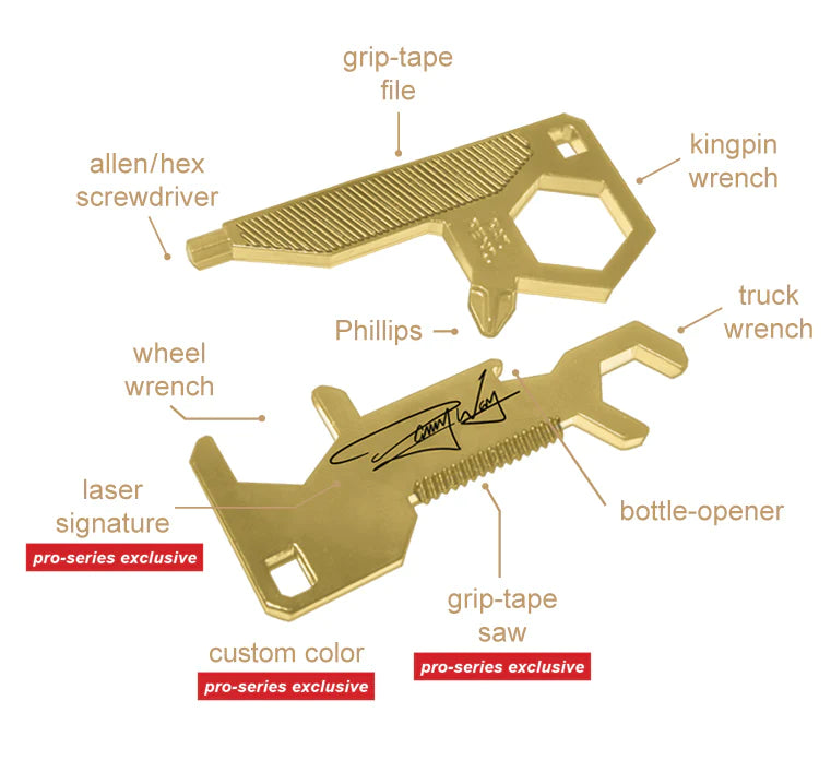 Titan - Skate Tool Danny Way Pro Legends Series
