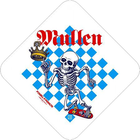 Powell Peralta - Bones Brigade Mullen Chess Sticker