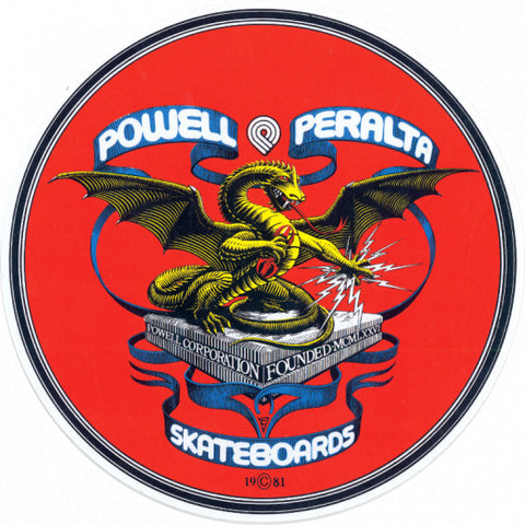 Powell Peralta - Banner Dragon Sticker