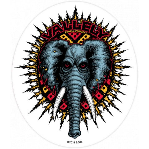 Powell - Peralta Vallely Elephant Sticker