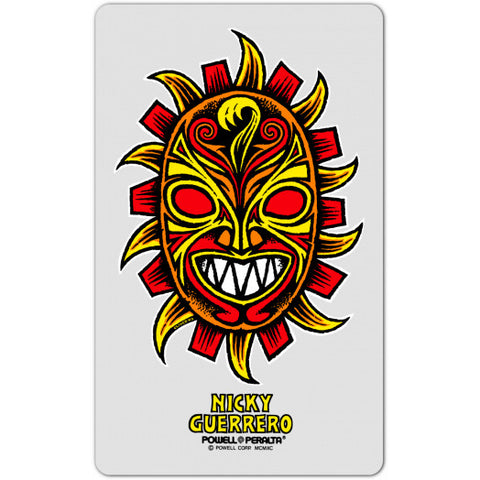 Nicky Guerrero mask sticker