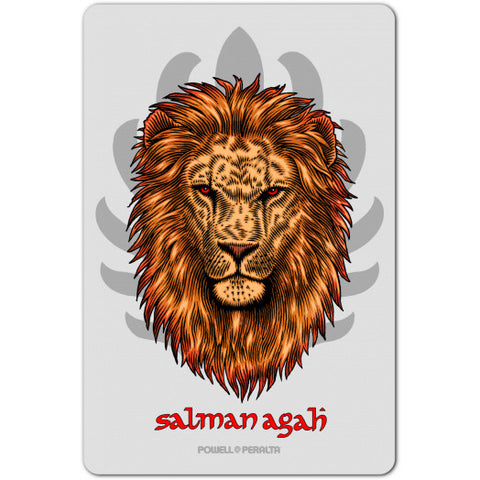 Powell Peralta Salman Agah Lion Sticker