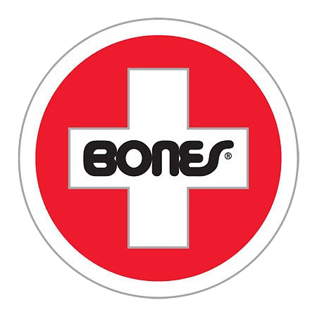 Bones - Swiss Circle Sticker Large 6''