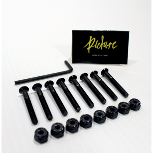 Picture Wheel Co - 1.5" Allen Key Bolts