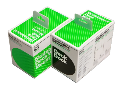 Deck Dock - Skateboard Wall Mount - One Pack (2 Docks)